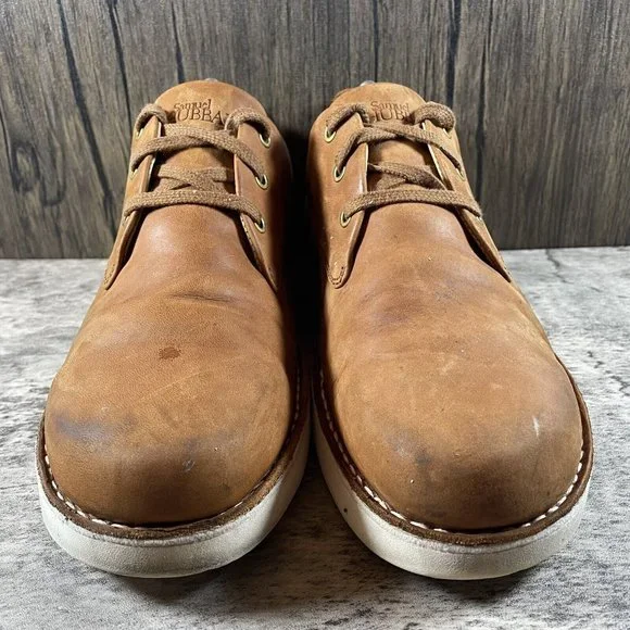 Samuel Hubbard “Free” Casual Walking Shoe Tan Waxhide 